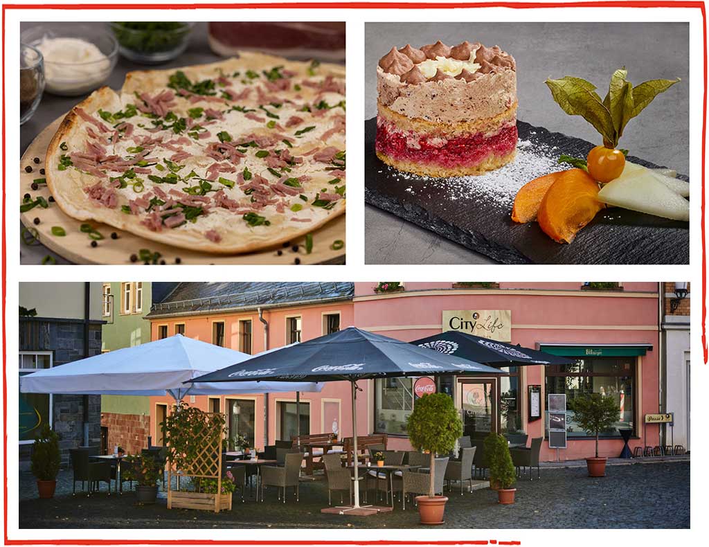 Cafe und Restaurant in Greiz - City Life